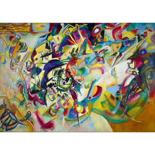Impresja VII, Kandinsky,1912 (1000el.) - Sklep Art Puzzle